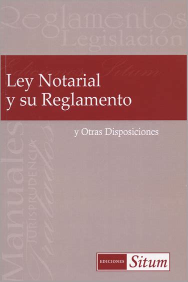 Ley Notarial Y Su Reglamento Lockscreen Law Libros