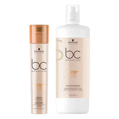 Schwarzkopf BONACURE Q10 Time Restore Micellar Shampoo Baslerbeauty