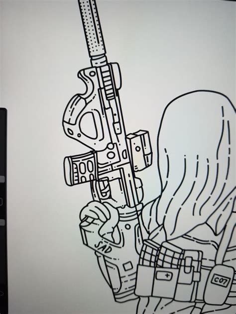 My Nokk Drawing Nothing Too Serious So Dont Judge Rainbow6
