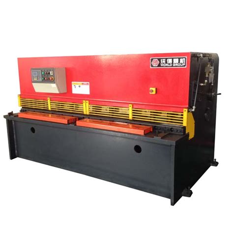 Heavy Duty Iron 6 Mm Sheet Plate Cnc Metal Shearing Machine