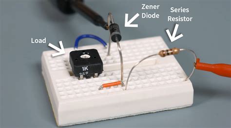 Practical Example Of Zener Diode As A Voltage Circuitbread