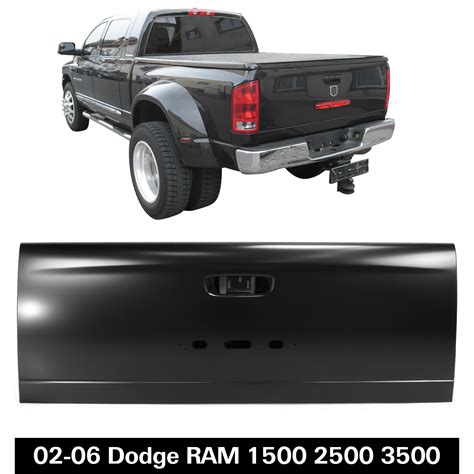 Primed Rear Tailgate For Dodge Ram 150025003500 Wdual Rear Wheel