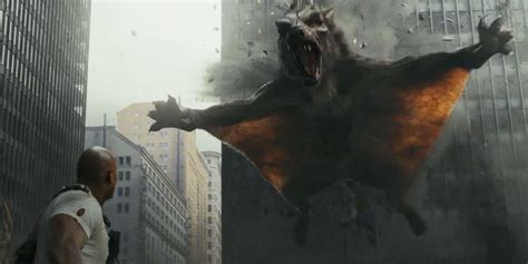 Rampage Trailer Reveals Monsters Origins Georges Allegiance