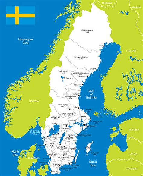 Capital Of Sweden Map Stock Photos Pictures And Royalty Free Images Istock