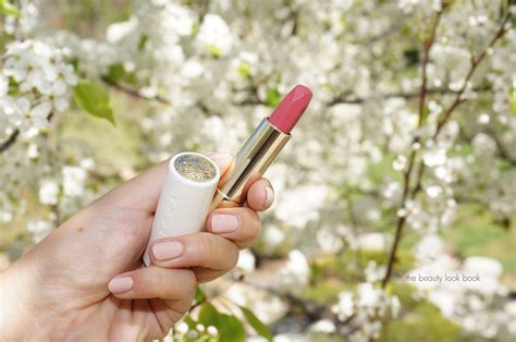 Tatcha Sunrise A Plum Blossom 23 Karat Gold Illuminated Lipstick Limited Edition The Beauty
