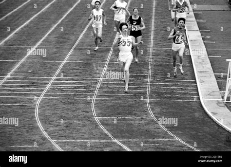 olympics olympic sport games the xviii 18th olympiad in tokyo japan running 800m womens