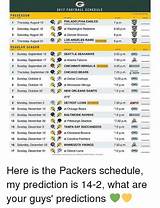 Packers Com Schedule 2017