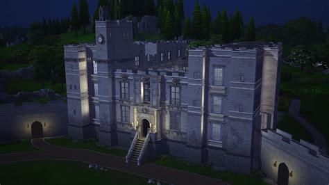 Chillingham Castle The Sims 4 Story Build Youtube