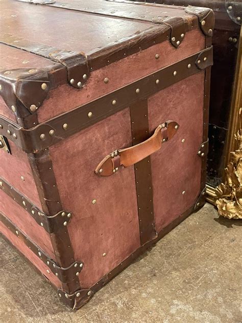 Vintage Leather Trunk Legacy Antiques