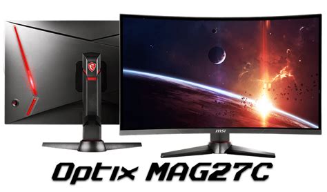 Msi Optix Mag27c 27 Inch Full Hd Gaming Monitor Curve Frameless 1ms Led