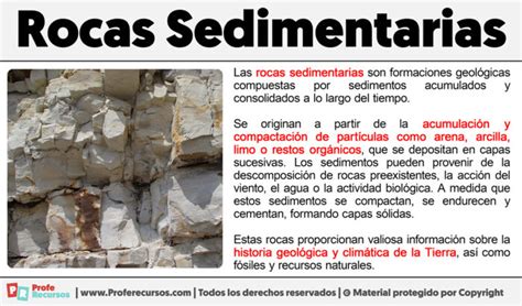 Qu Son Las Rocas Sedimentarias