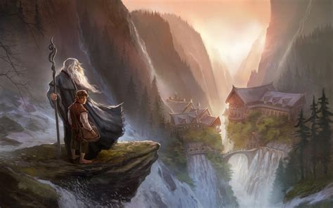 The lord of the rings is an epic high fantasy novel written by j.r.r. The Lord Of The Rings, Gandalf Wallpapers HD / Desktop and ...