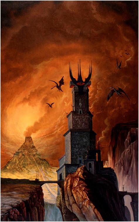 Tolkien Middle Earth Art Fantasy Landscape