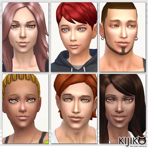 Skin Tones Glow Edition And Skin Texture Overhaul Kijiko