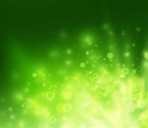 Free Green Light Spots Background Vector Titanui