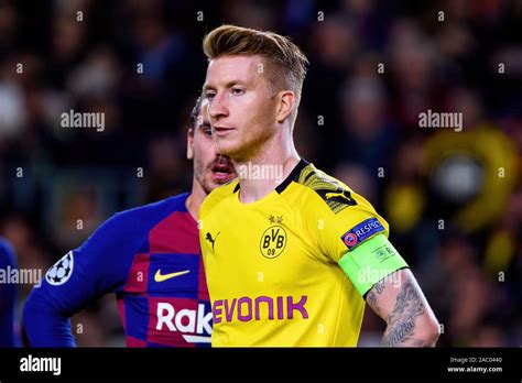 Barcelona Nov 27 Marco Reus Plays At The Champions League Match