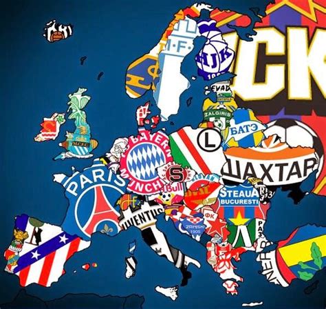 Cartes & stickers, l'actualité de vos collections… du foot mais pas que ! La Carte géographique d'Europe des champions - Insolite-Foot