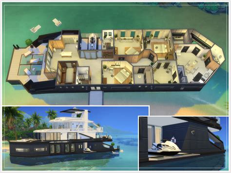 Azimut Luxury Yacht By Philo At Tsr Sims 4 Updates