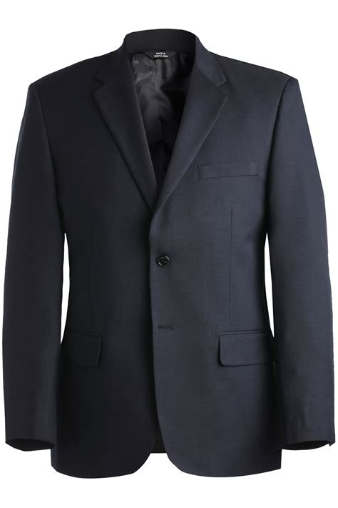 Synergy Navy Mens Washable Suit Coat By Edwards Mens Blazers Womens