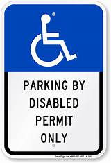 Images of Ada Parking Signs