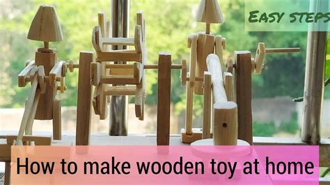 How To Make Wooden Toys Mechanical Toys Diyprojects Bestoutofwaste