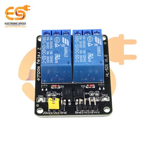 Buy 12v 2 Channel Relay Module With Light Coupling