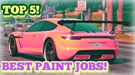Top 5 Awesome Paint Jobs For The New Pfister Neon Gta V Online Youtube