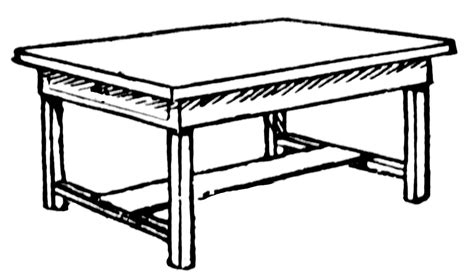 Free Table Clipart Black And White Download Free Table Clipart Black