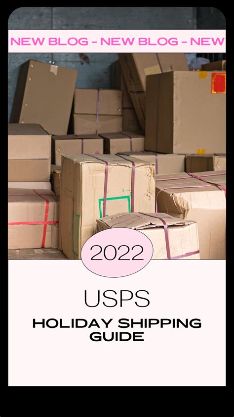 2022 Usps Holiday Shipping Guide The Boutique Hub