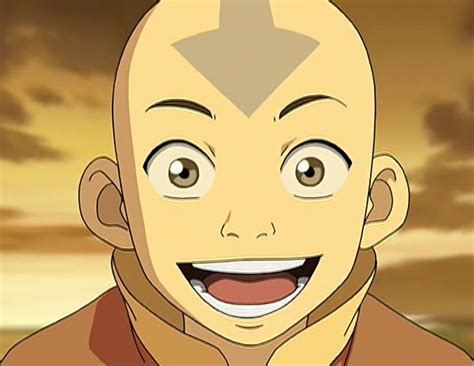 His Face When He Thinks About Riding Giant Koy Aang Avatar Aang The