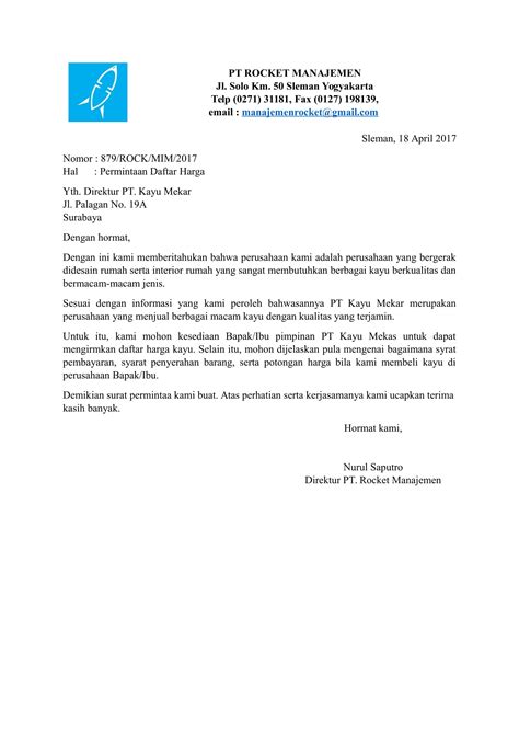 Contoh Surat Permintaan Soal Ujian Contoh Surat - IMAGESEE