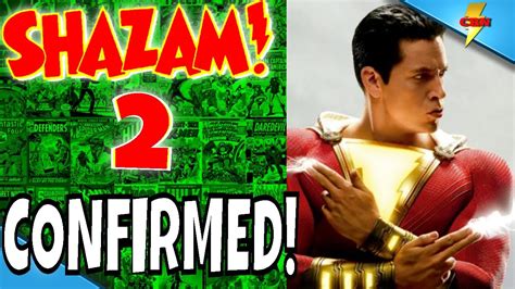 Shazam 2 Release Date Announced Shazam News Youtube
