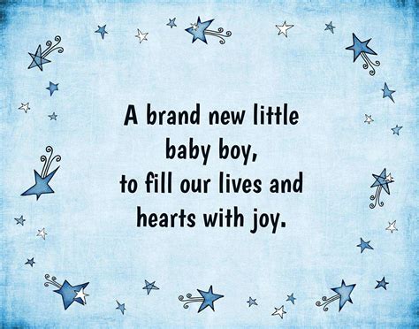 Baby Boy Quotes To Fill Your Heart With Joy Text And Image Quotes