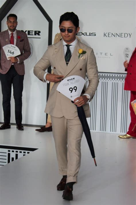 Melbourne Cup Mens Fashion On The Field Competition 2018