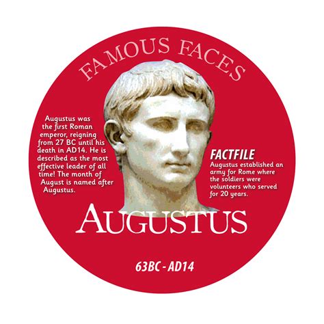 Augustus Famous Faces