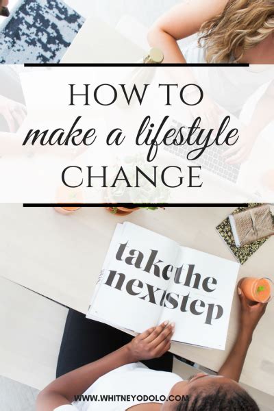 How To Make A Lifestyle Change 5 Actionable Tips To Start Today