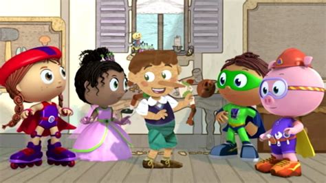 Super Why And Pinocchio Super Why S01 E32 Youtube