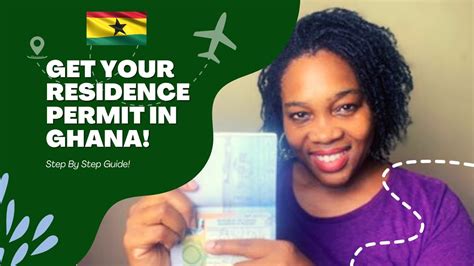 How To Get Your Residence Permit In Ghana Step By Step Guide Youtube