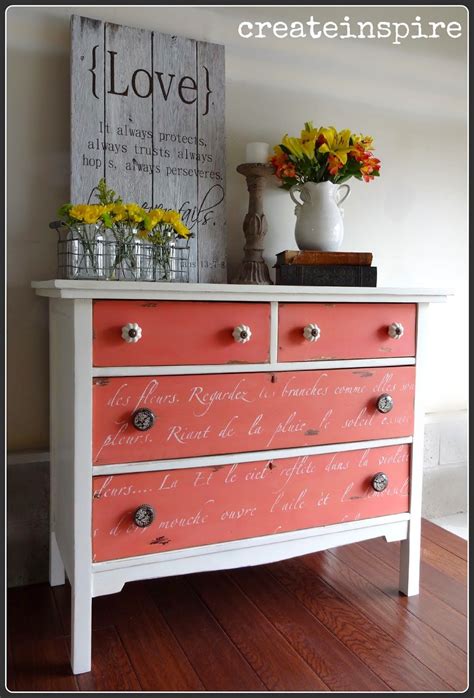 {createinspire}: Antique Oak Dresser | Red painted furniture, Furniture ...