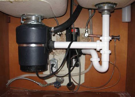 You might also like this photos or back to double sink plumbing diagram. Garbage disposal plumbing. Done wrong | Terry Love ...