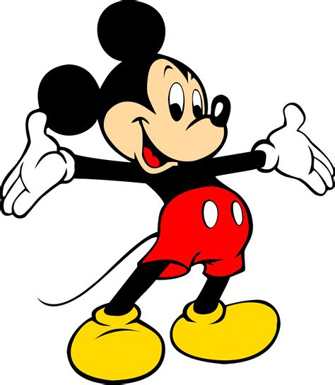 Mickey mouse is a cartoon mouse character who usually wears the white gloves, red shorts and yellow shoes. Mickey Mouse Icon | Web Icons PNG