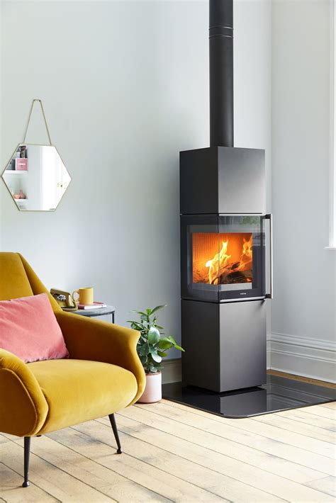 The Morsø 4340 Is An Eye Catching Modern Danish Designed Wood Burning