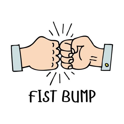 Fist Bump Cartoon Illustrations Royalty Free Vector Graphics And Clip