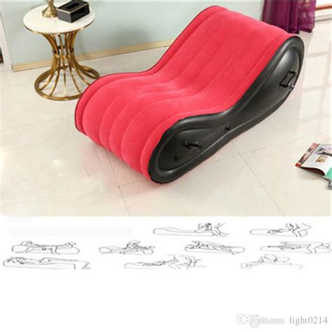 Sex Furniture Inflatable Sofa Sexy Bed Chair PVC Flocking SM Products
