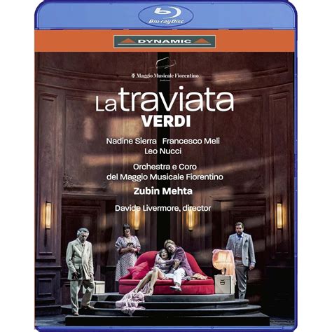 Verdi La Traviata Blu Ray Nadine Sierra Francesco Meli Dvds And Blu Rays Met Opera Shop