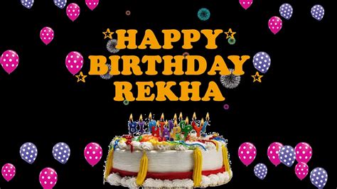 Rekha Happy Birthday To You Youtube