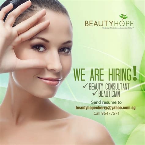Expert In Beauty Care Join Our Team We Are Hiring Beauty Experts