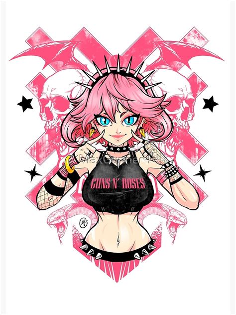 Punk Rock Anime Punk Girl