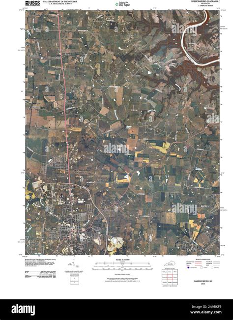 Map Of Harrodsburg Cut Out Stock Images And Pictures Alamy