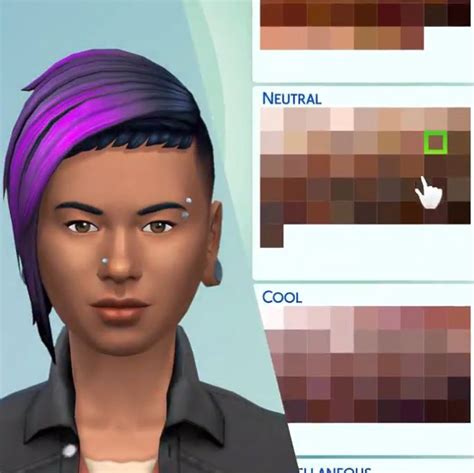 Sims Skin Tones Update First Look At New Swatches And Sliders Etm S